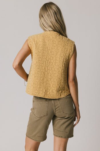 Micki Embroidered Vest - FINAL SALE