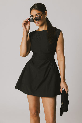 back zipper dress