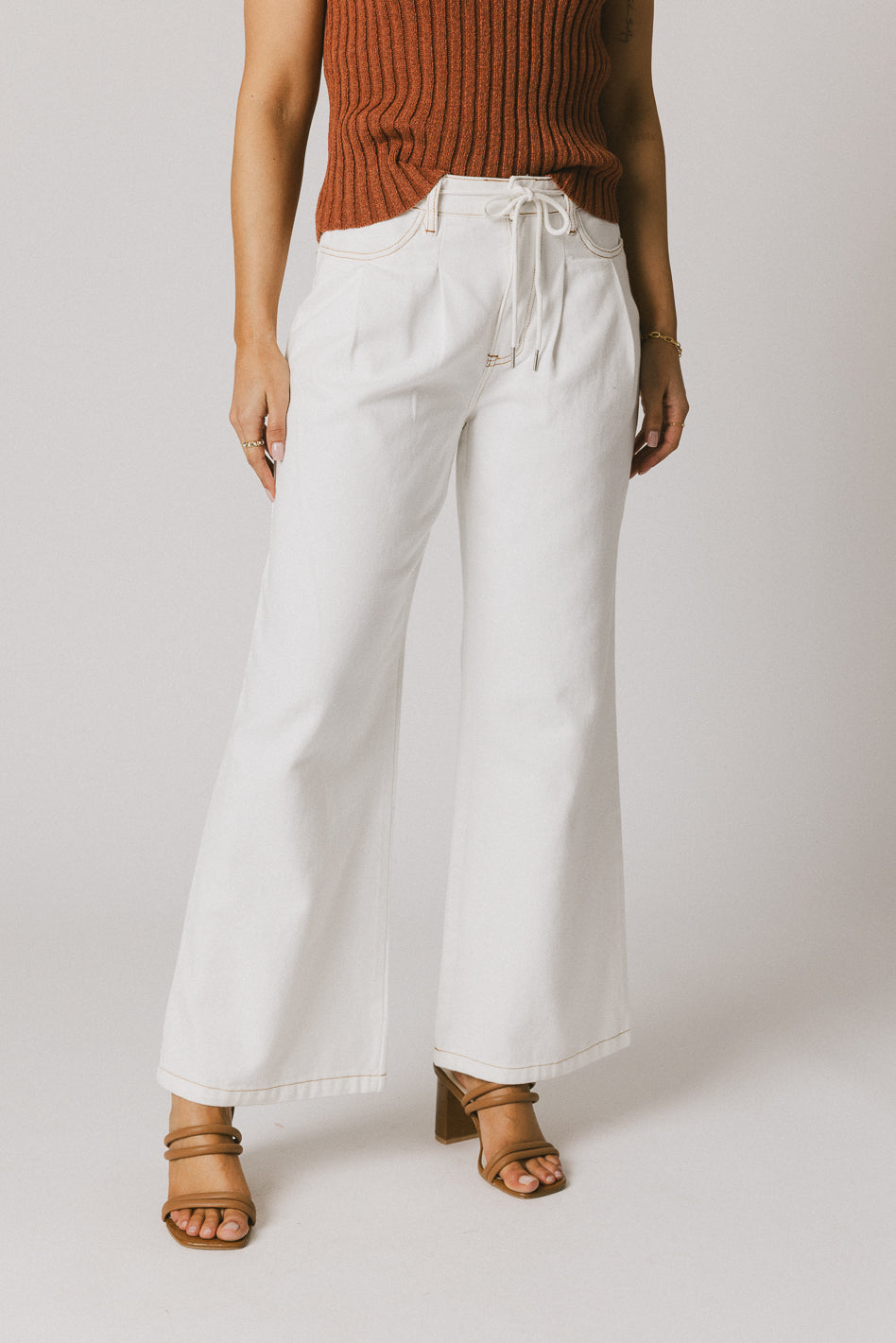 WIDE LEG UTILITY PANTS
