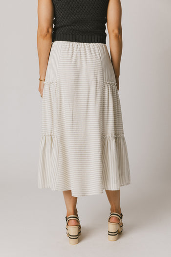 Pepper Striped Maxi Skirt - FINAL SALE
