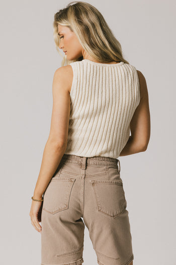 RIBBED TANK TOP 