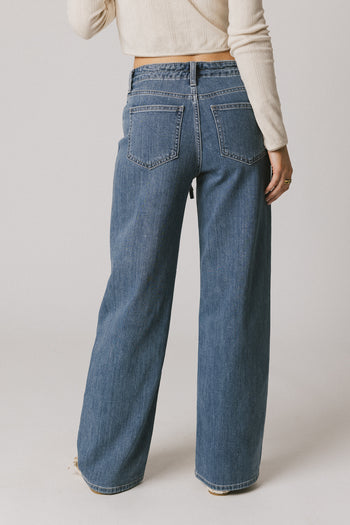 wide leg jeans