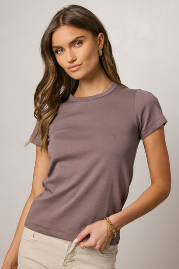 basic short sleeve top
