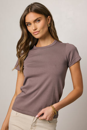 Mckenna T-Shirt in Plum