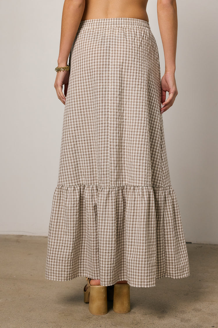 tiered skirt