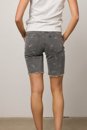 grey bermuda shorts 