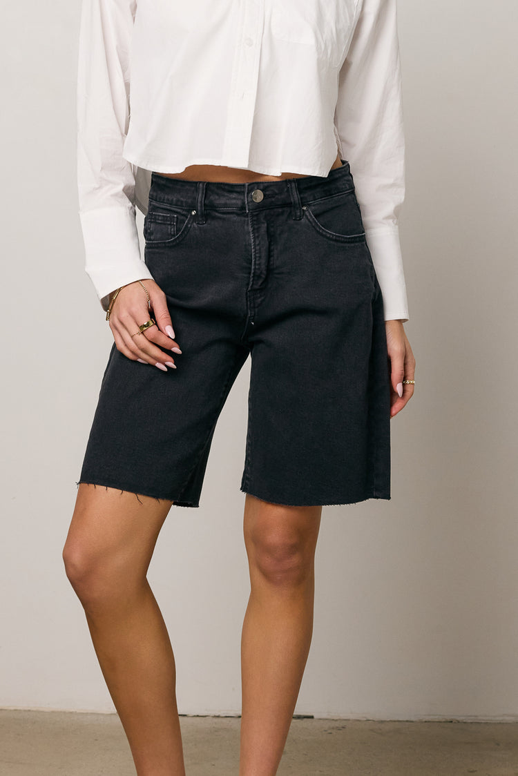mid rise shorts