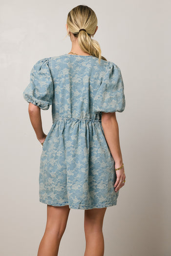Pony Denim Mini Dress - FINAL SALE