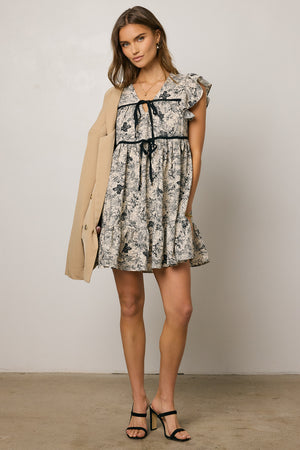 Kennie Floral Mini Dress - FINAL SALE