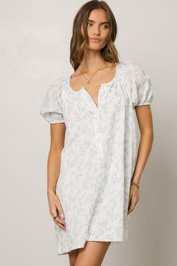 mini dress with short sleeves