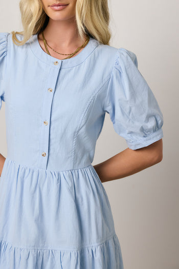 short sleeve maxi dress