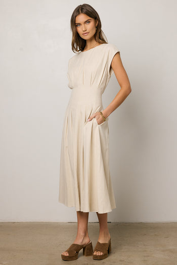 midi dress with pockets