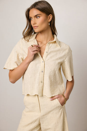 top with embroidered detail