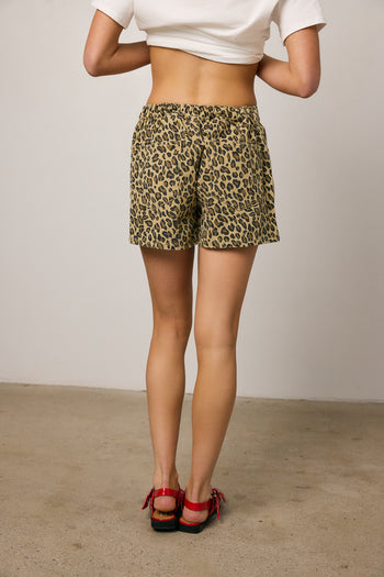 leopard skort