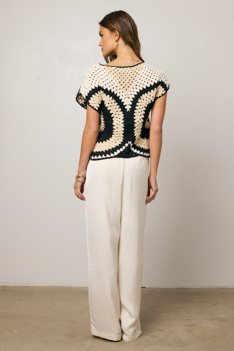Brandy Crochet Sweater
