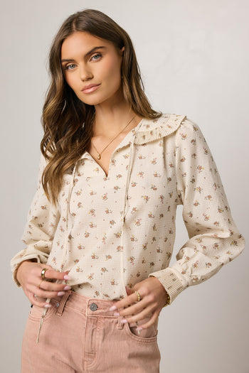 floral long sleeveship