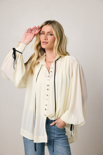 Justine Sheer Blouse - FINAL SALE