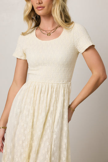 embroidered floral skirt