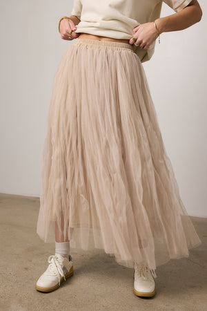Mila Tulle Maxi Skirt - FINAL SALE