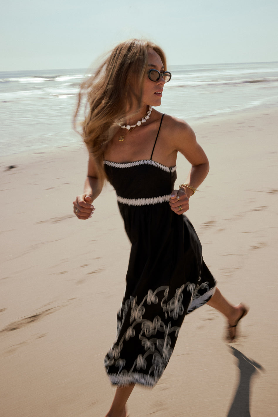 dress with embroidery detail 