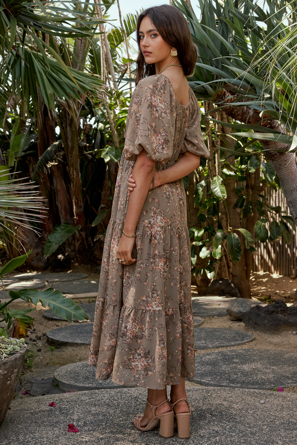 maribel maxi dress For Love & Lemons Maribel Maxi Slip Dress | Blue | Size S