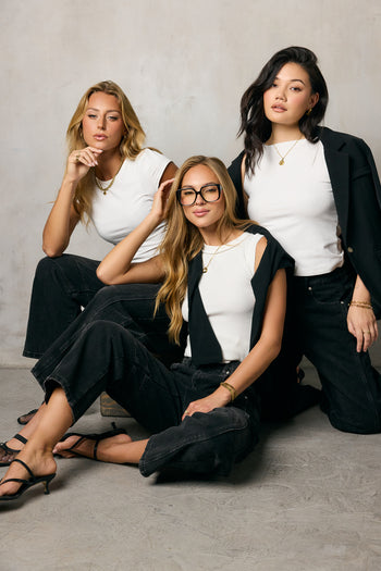 Lisette Barrel Jeans in Black - FINAL SALE