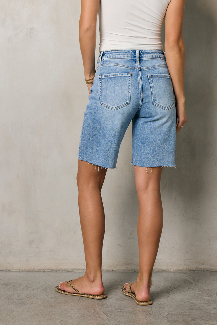 Alina Mid Rise Bermuda Shorts