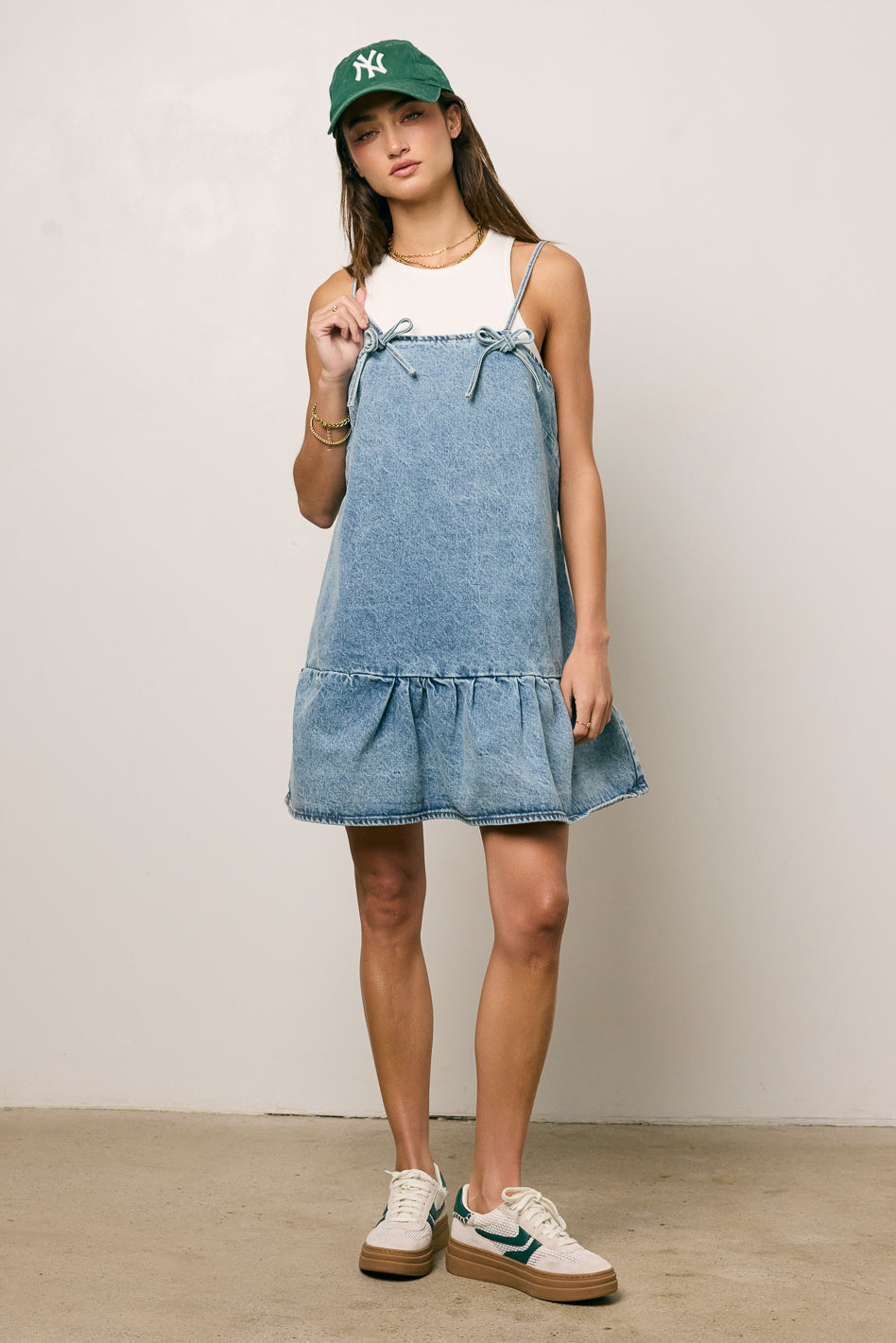 Mardie Denim Mini Dress