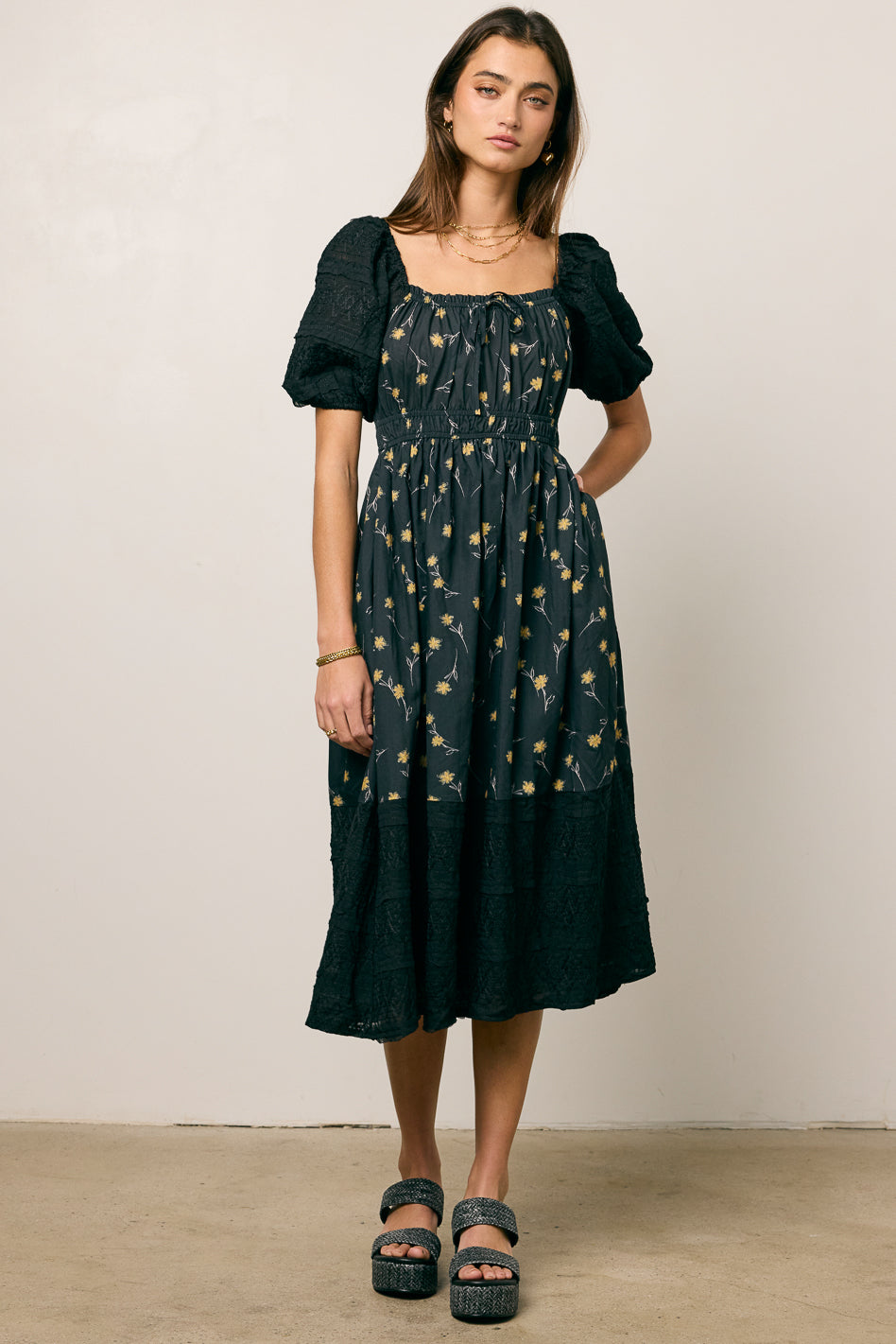 Rebekah Floral Midi Dress - FINAL SALE