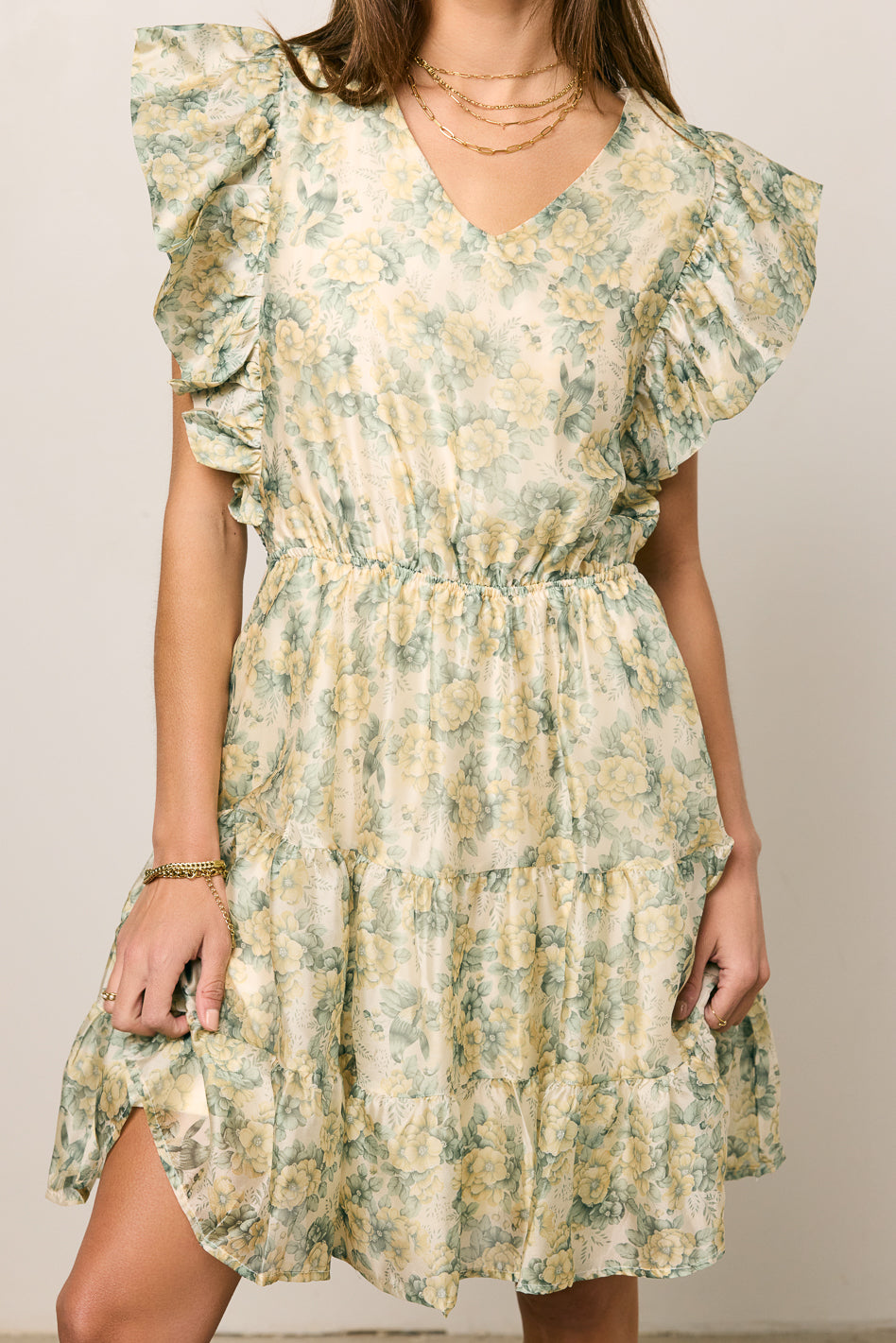 katrina mini dress Katrina Ruffled Mini Dress