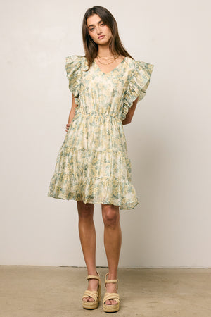 Katrina Ruffled Mini Dress - FINAL SALE
