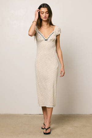 Elena Floral Midi Dress - FINAL SALE