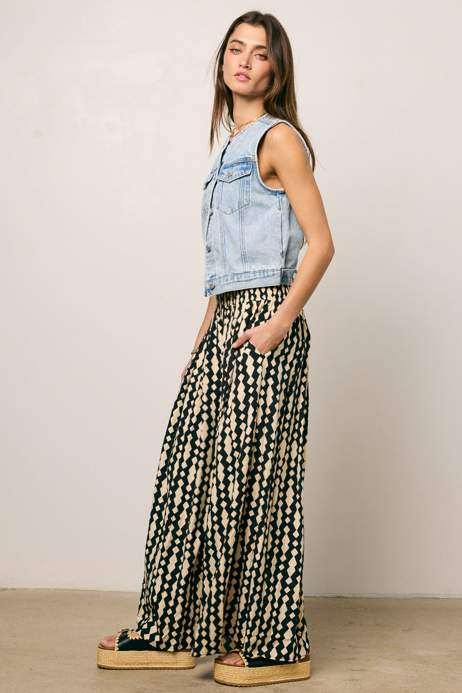 Hannah Wide Leg Pants - FINAL SALE