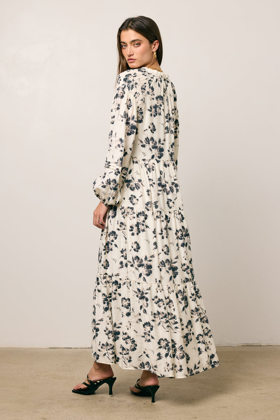 long sleeve maxi dress