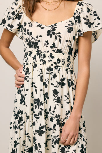 Calli Floral Midi Dress - FINAL SALE