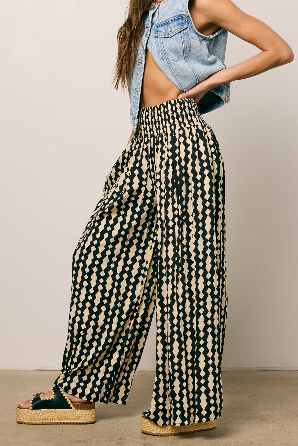 Hannah Wide Leg Pants - FINAL SALE