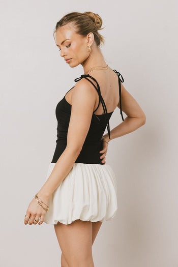 sleeveless mini dress