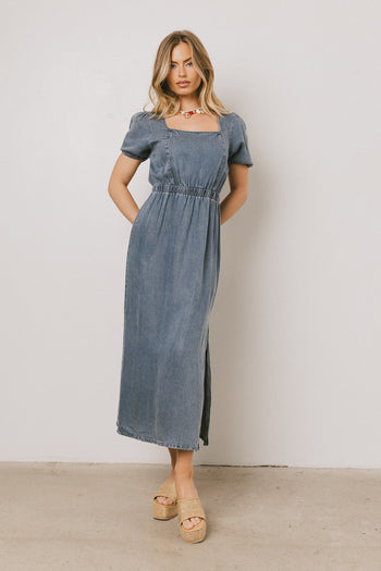 DRAW IN DENIM DRESS