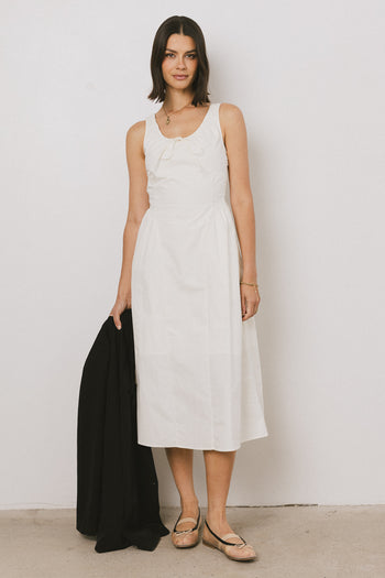 Maya Maxi Dress in Cream - FINAL SALE