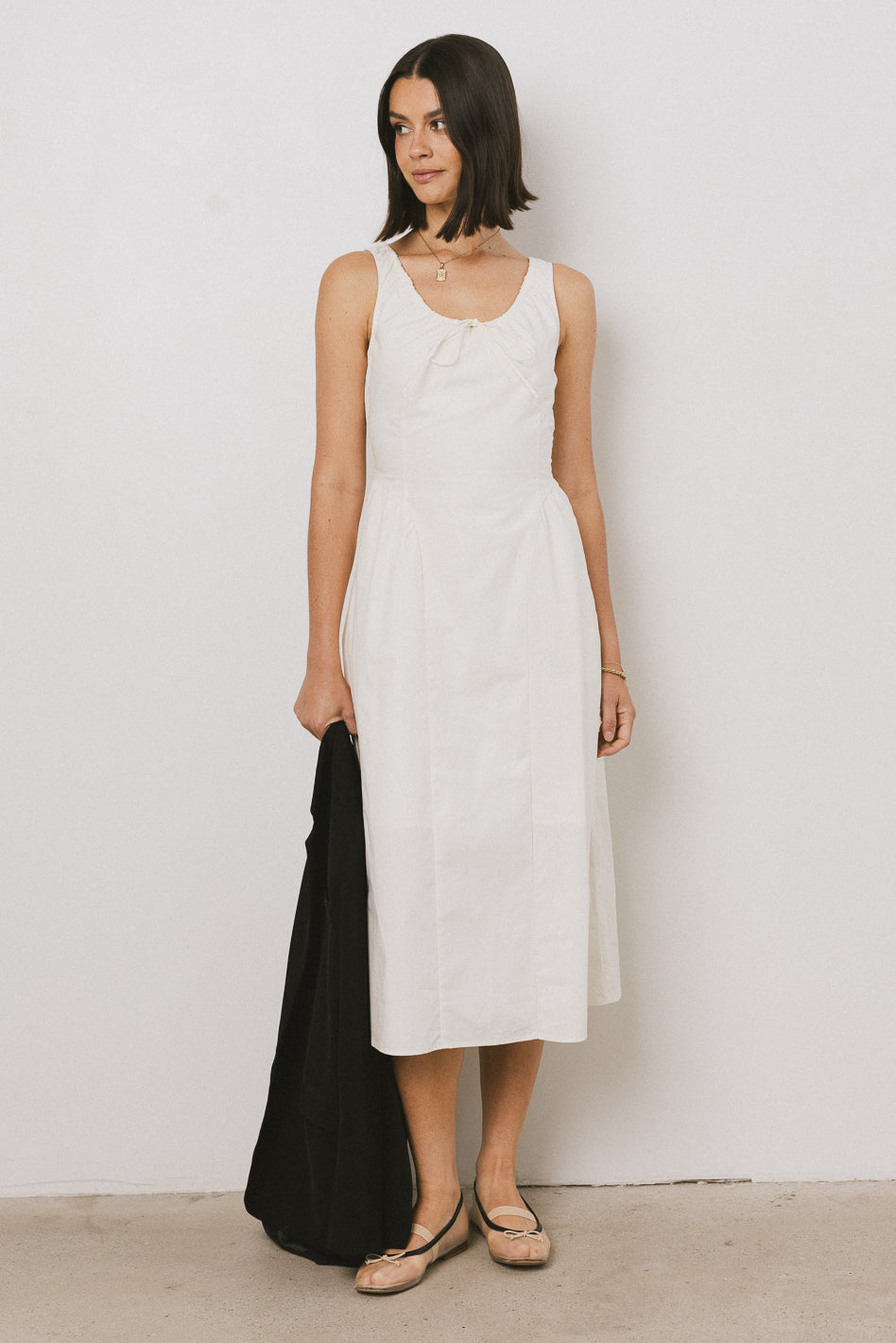 Maya Maxi Dress in Cream - FINAL SALE
