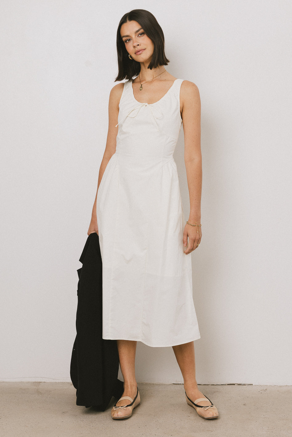 Maya Maxi Dress in Cream - FINAL SALE