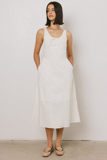 Maya Maxi Dress in Cream - FINAL SALE