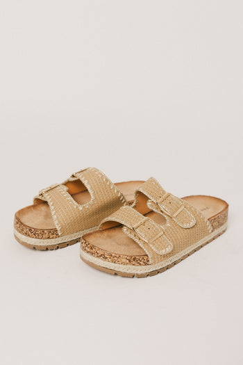 Sandal in Natural