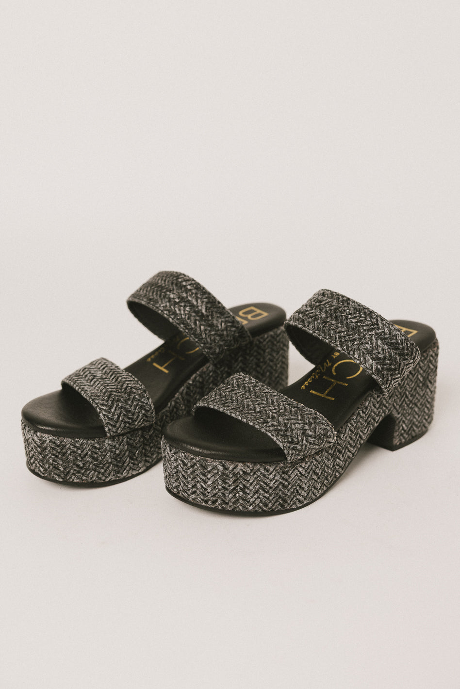 Black Plat From Sandals 
