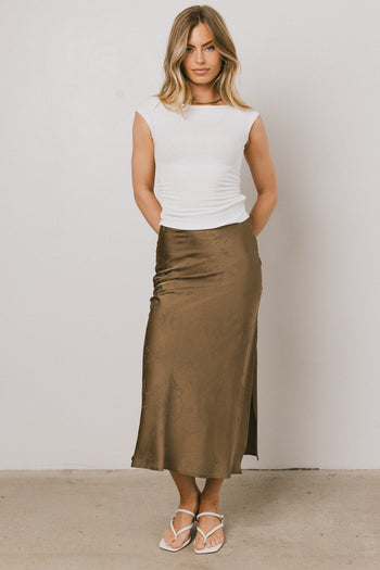 OLIVE SKIRT