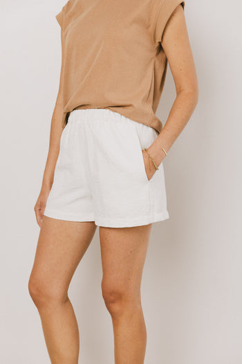 Lena Shorts in Ivory - FINAL SALE