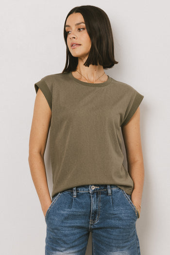 top in olive 