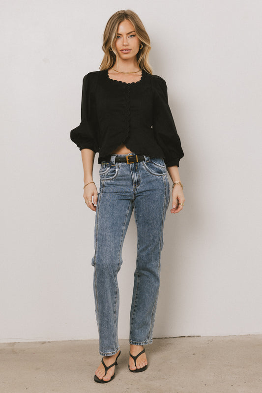 BUTTON DOWN BLOUSE