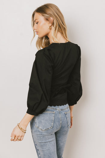 BLOUSE IN BLACK