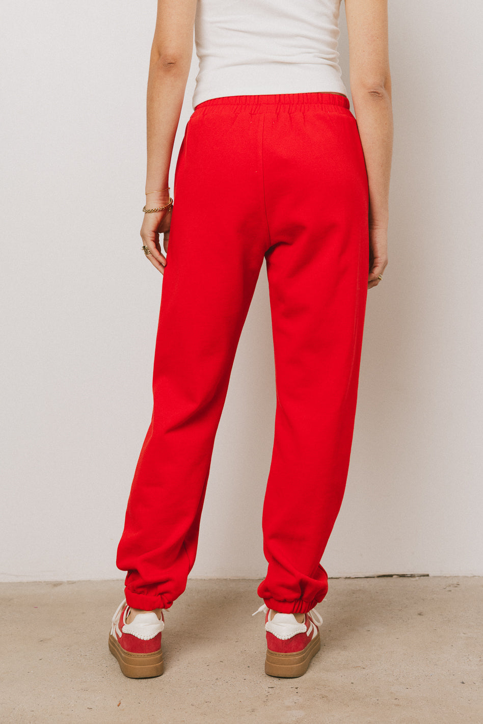 Out Of Office Sweatpants in Red - FINAL SALE